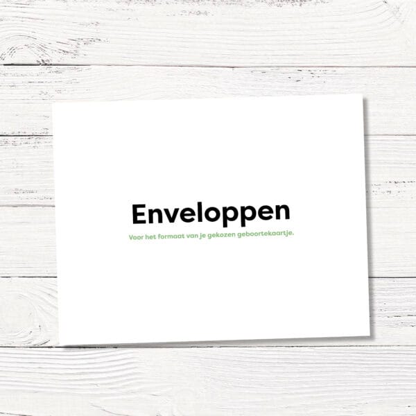 Enveloppen Kerstkaarten