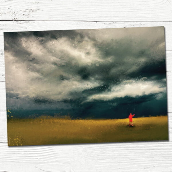 Poster Wolk