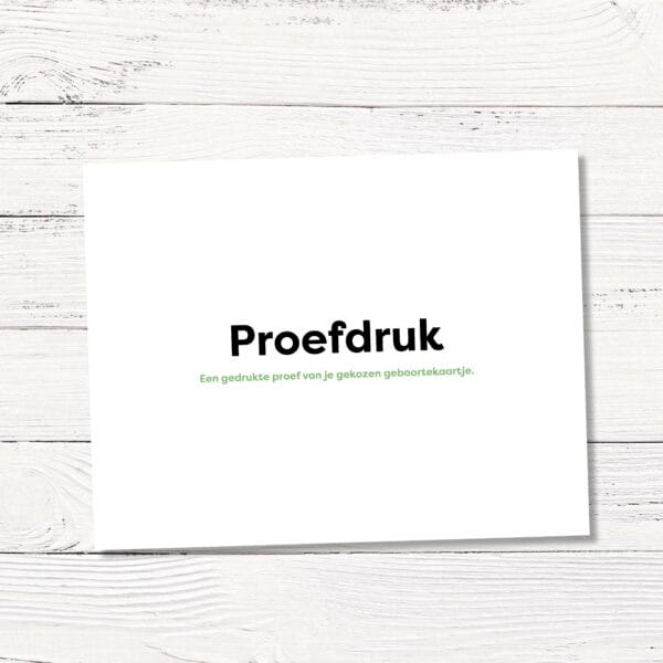 Proefdruk