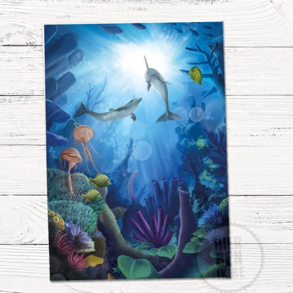 Wenskaart Waterworld